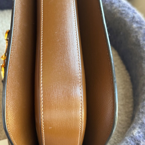 SOLD!!!! GUCCI Leather Horsebit 1955 Shoulder Bag in GUC!🔥 - Picture 12 of 16